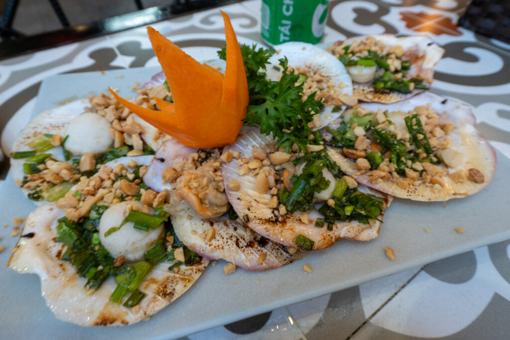 MỘC QUÁNホタテのネギ焼き
